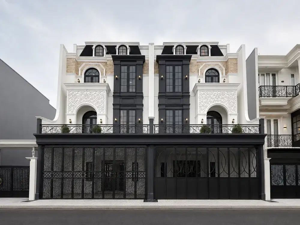 Hunian Classic 3 Lantai Rooftop di Jagakarsa Selangkah Tol Andara