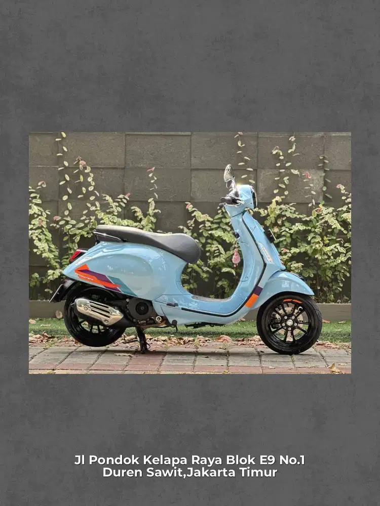 Piaggio Vespa PRIMAVERA S 150 IGET ABS FACELIFT TAHUN 2023 WARNA BLUE