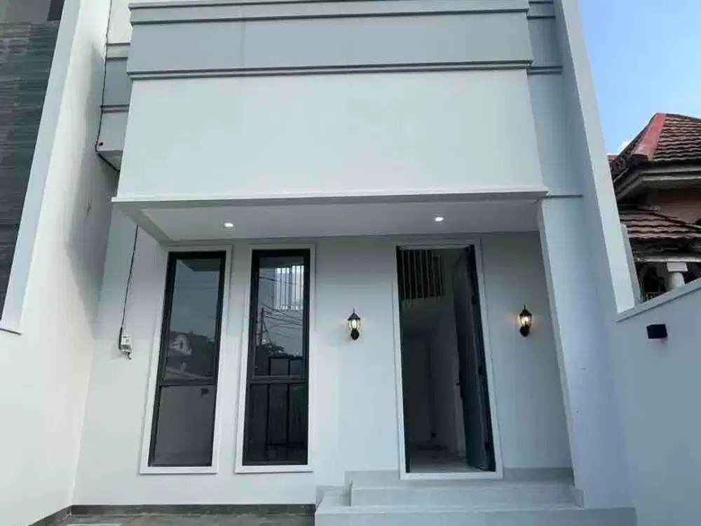 Dijual Rumah Baru 2 Lantai Desain Mezzanine di Cluster Citra 2 Ext