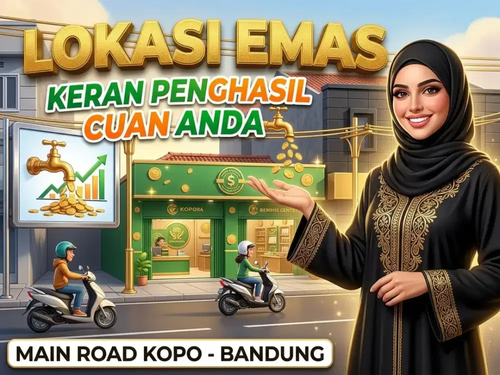 JUAL TANAH MURAH DI, KOPO, TKI, BANDUNG KOTA.