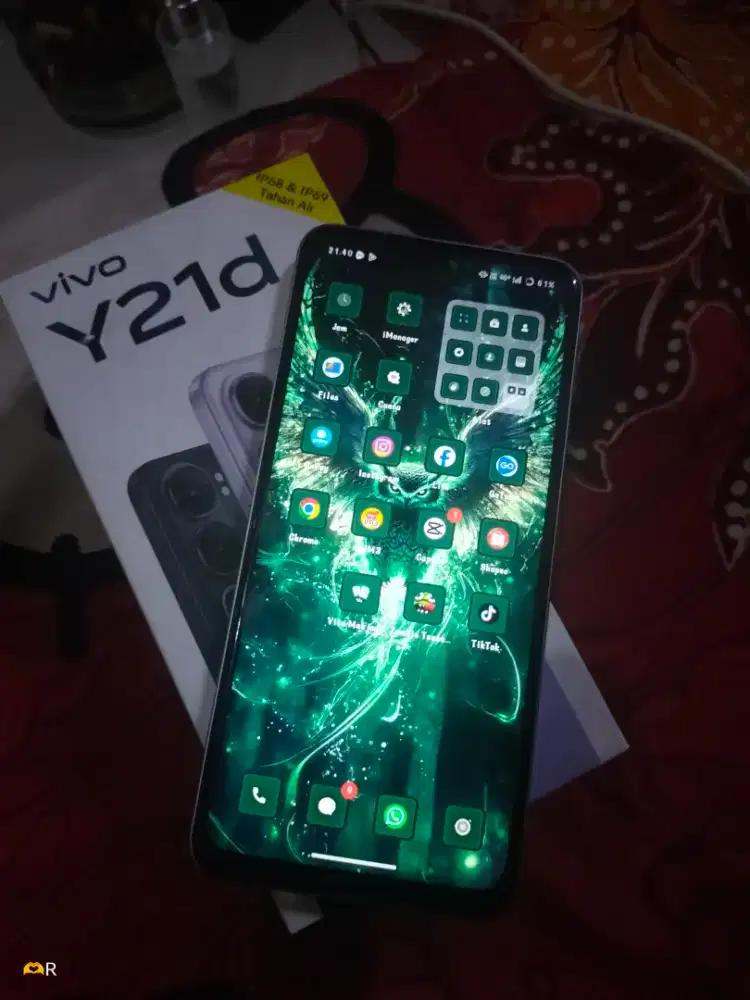 Vivo y21d ram 8+8/128