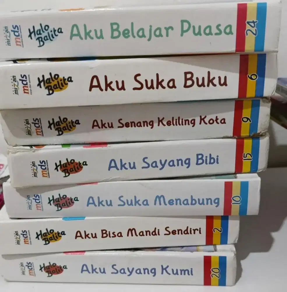 Buku Hallo Balita Bekas kondisi Bagus