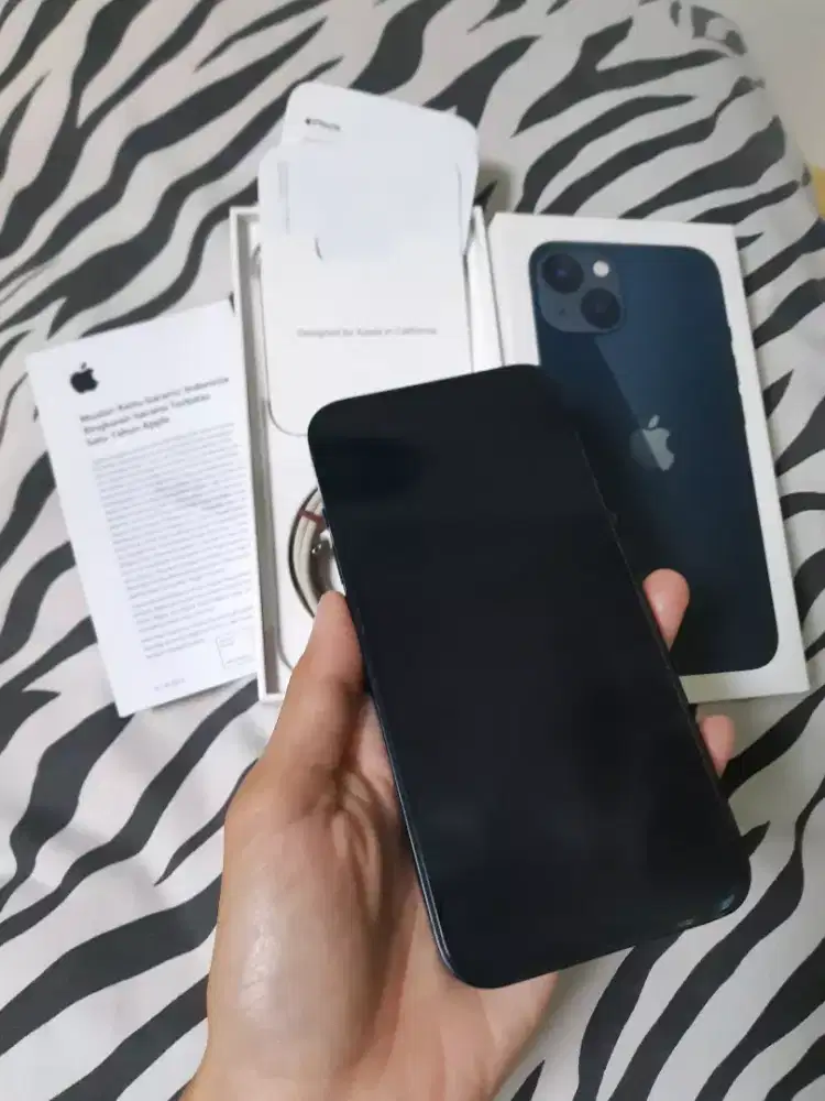 IPhone 13 Ibox 128gb Midnight full ori