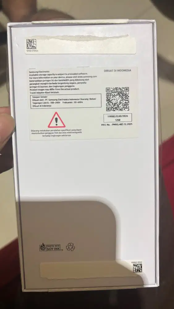 baru buka box salah beli hp