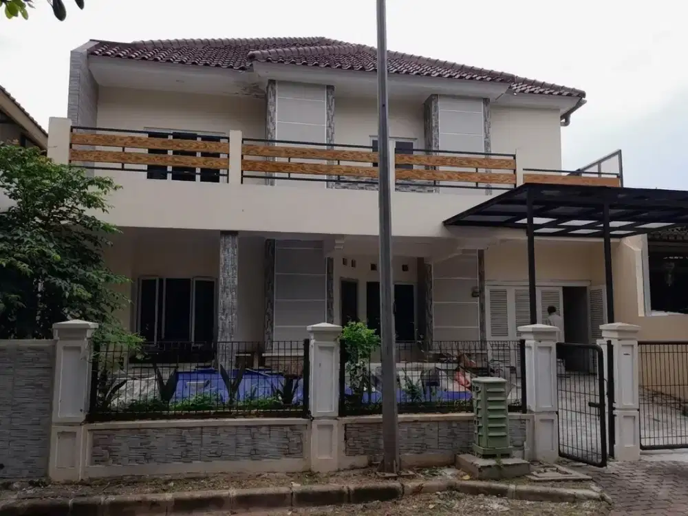 Rumah Giri Loka BSD Serpong Siap Huni 2 Lantai Luas 300m