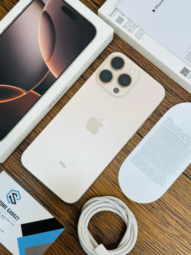 IPHONE 16 PROMAX 256GB IBOX DESERT