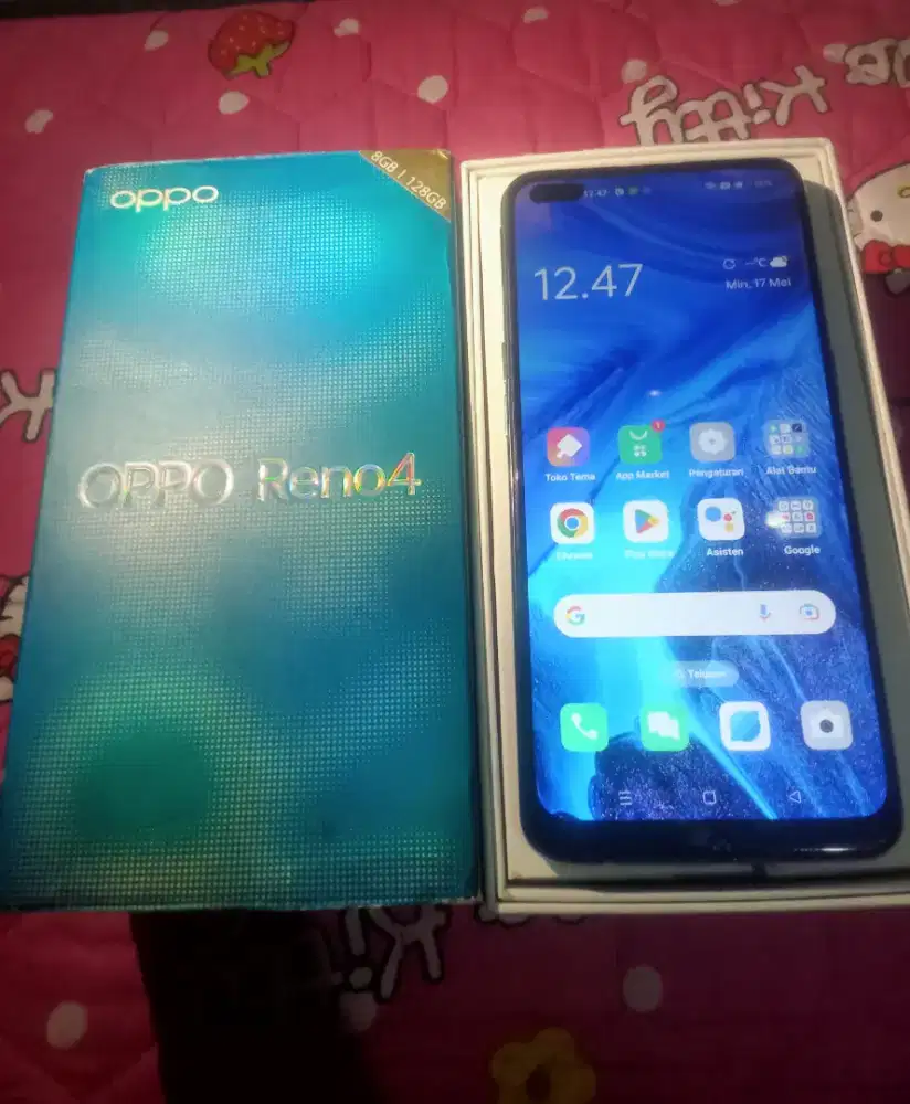 Oppo reno 4 ram 8.128 original