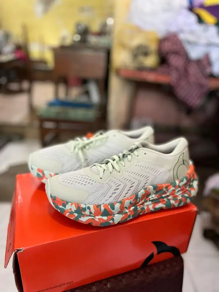 Ortuseight Sepatu Running Hyperblast Encore Pistachio Camo