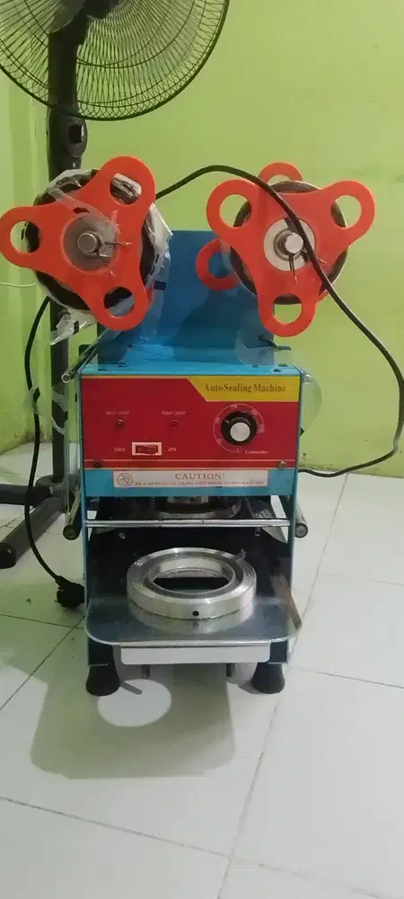 Dijual sealler cup semi otomatis merk maksindo
