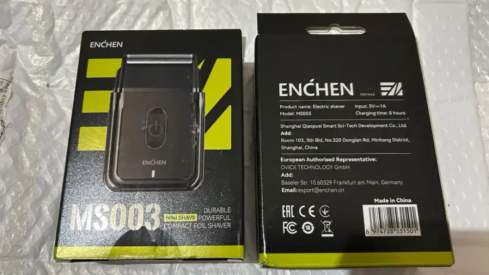 ENCHEN MS003 Alat Cukur Elektrik Kumis Jenggot Portable Slim