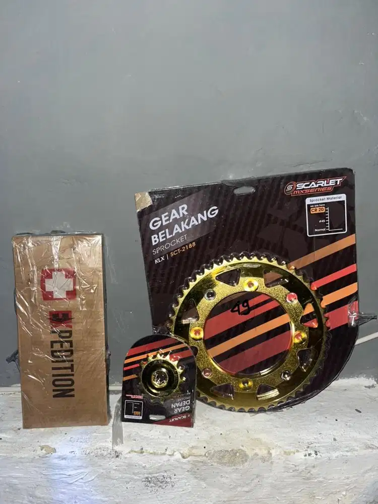 gearset klx/d-tracker