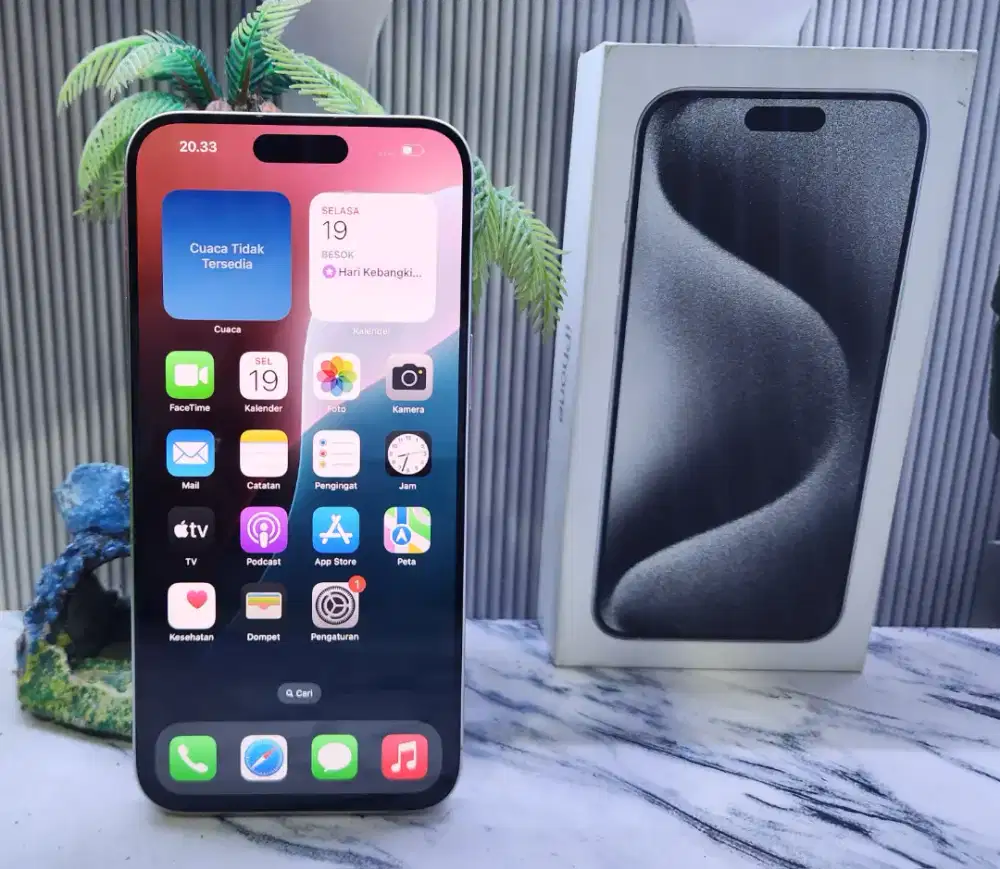 IPHONE 15 PRO MAX || 512GB || SECOND / BEKAS || RESMI