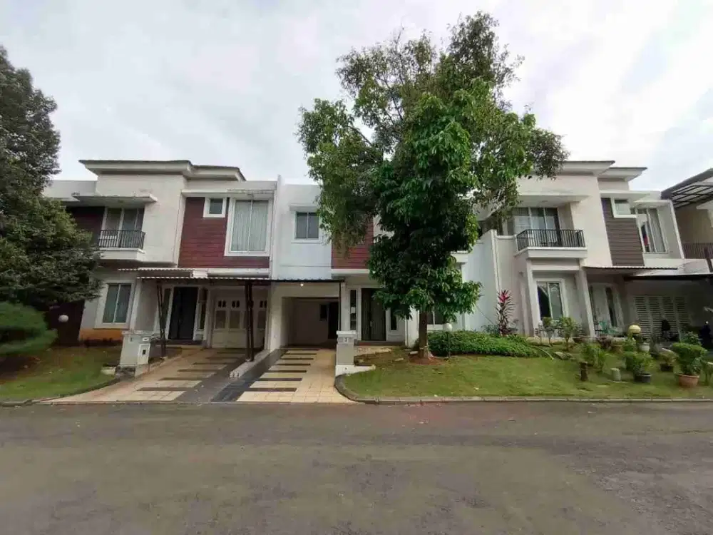 Disewa Cepat Rumah Rapi Siap Huni Cluster Chalchedony PHG, Gading Serpong