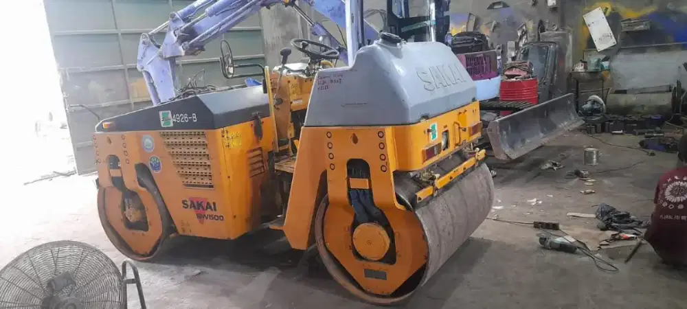 Tandem Sakai SW500-1 Double Drum Roller Buildup Jarga DP
