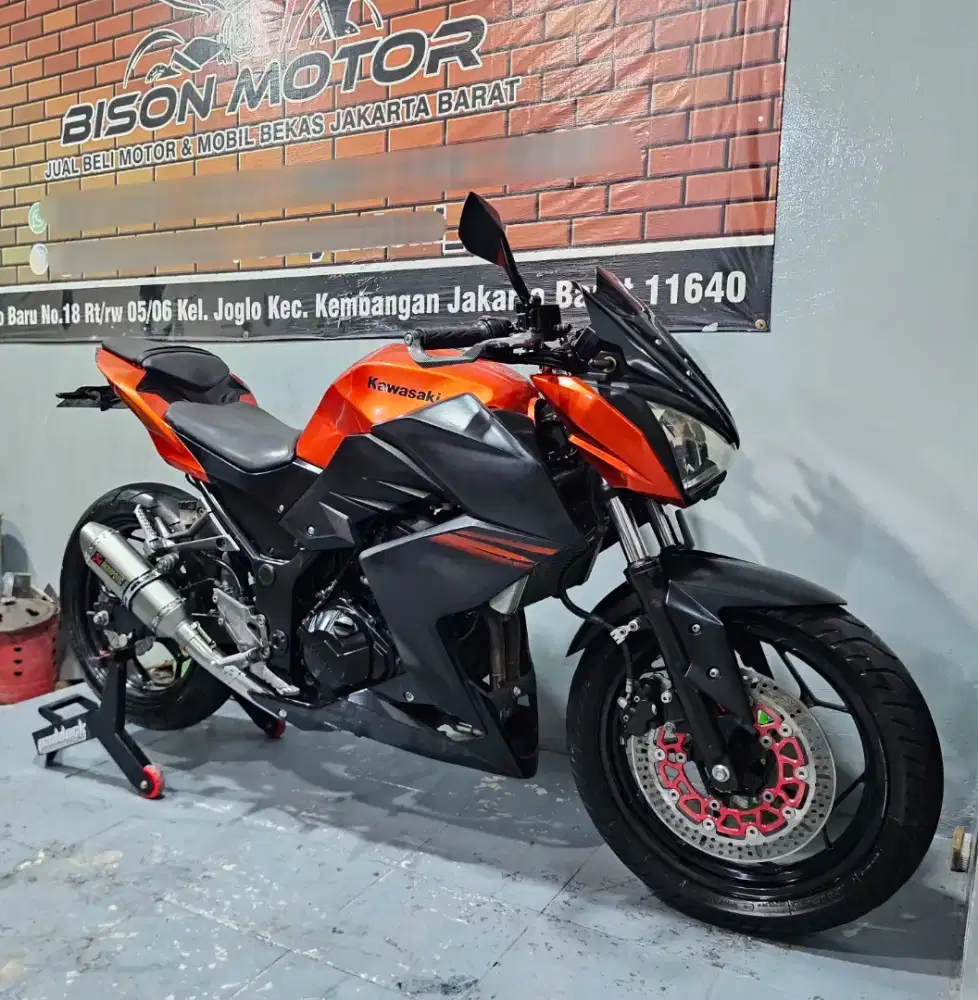 Istimewa! KAWASAKI NINJA Z250 FI 2014 Pajak on Z 250 fi