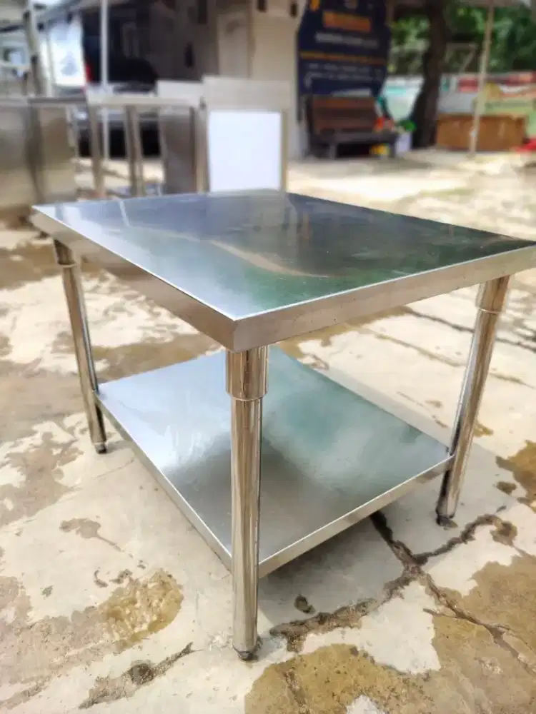 meja kompor stainless 75 x 60 x 60