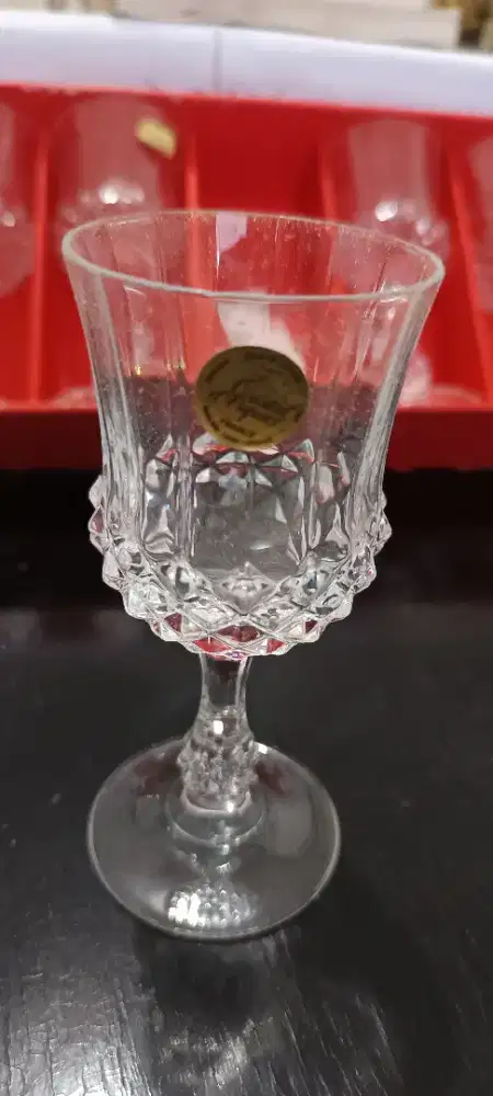 Gelas kristal, koleksi lawas