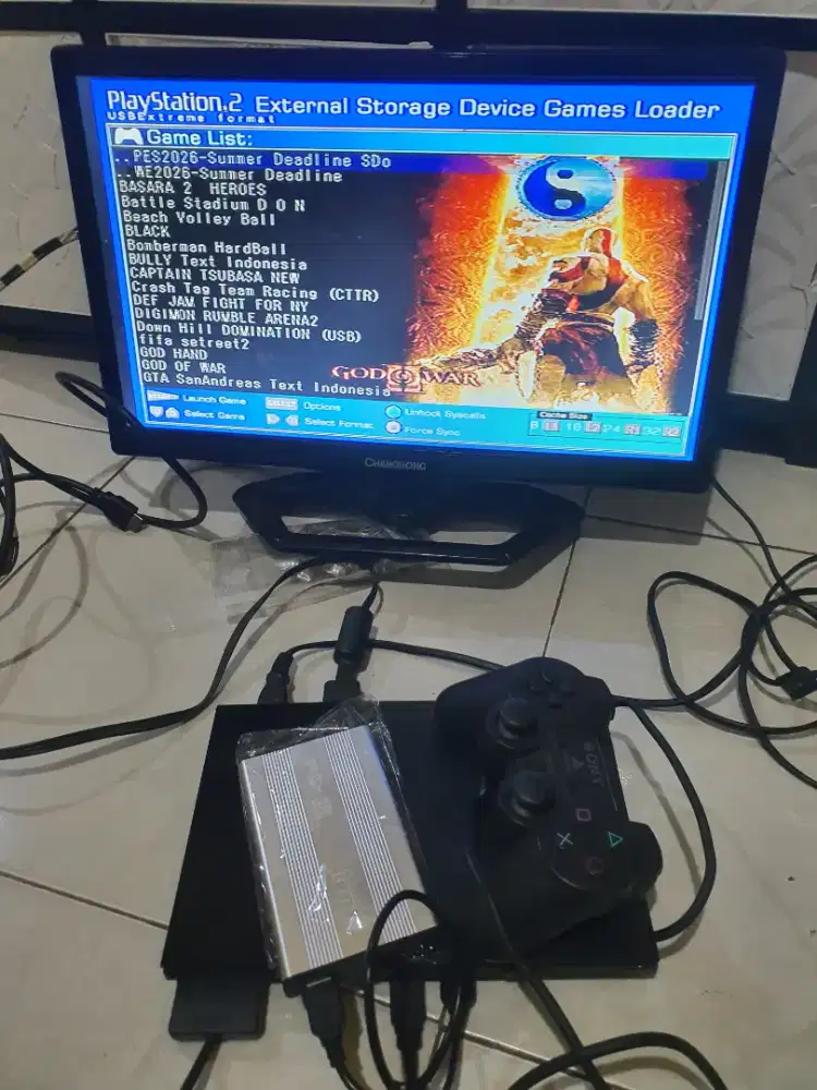 Ps2 slim matrix game banyak