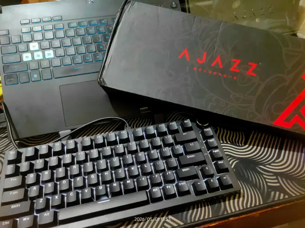 Ajazz AK820 Black Red Switch