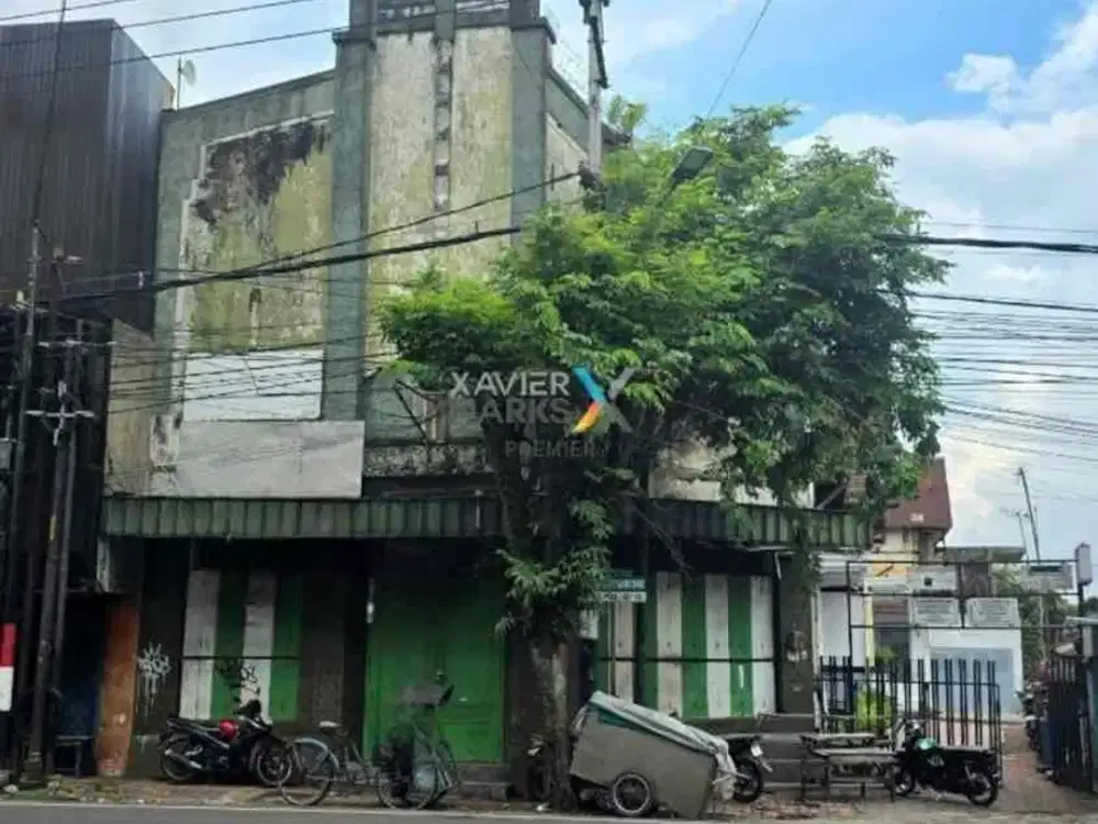 Rumah Usaha Strategis ex Apotek di poros jalan Jodipan Malang