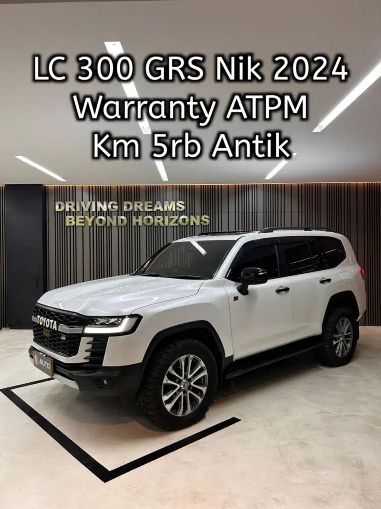 Toyota Land Cruiser LC300 GR 2025 Putih LC 300 GRS Nik 2024 D805GJR