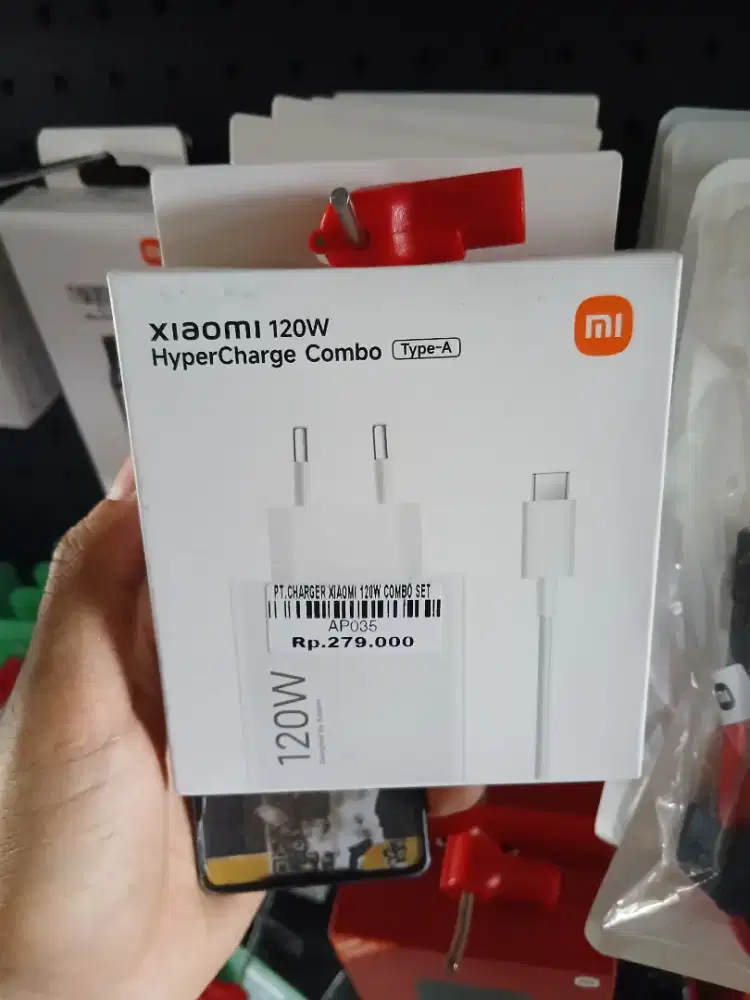 CHARGER XIAOMI 120W COMBO SET
 |ATLANTIS DAHSYAT