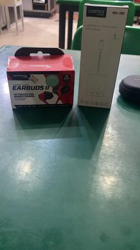 Headset hyper X baru jarang pakek