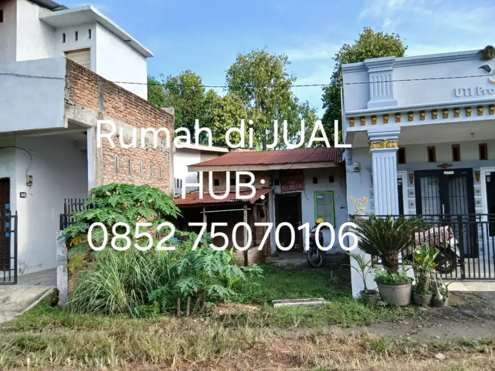 Di Jual Rumah Tempat Tinggal, suasana Alam  Asri seperti di Pedesaan
