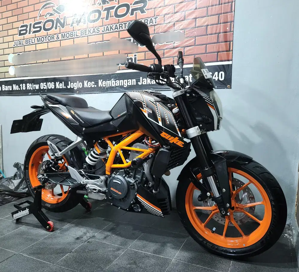 Istimewa rawatan! KTM DUKE 250 ABS FI 2016 Pajak ON Rc naked