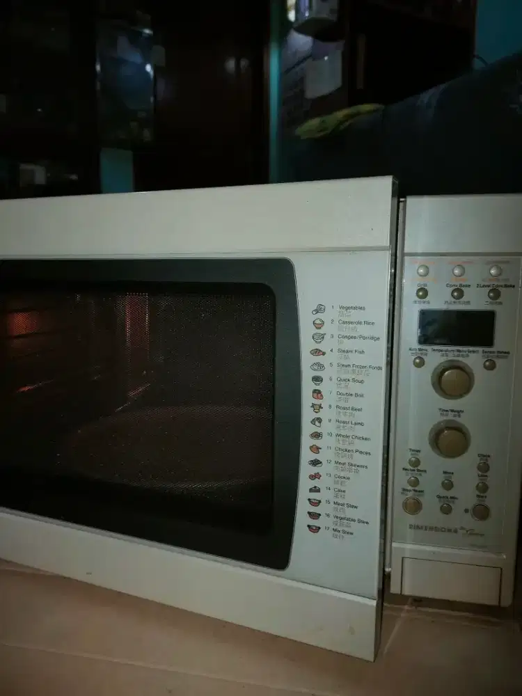 National Microwave Oven Dimension 4 The Genius