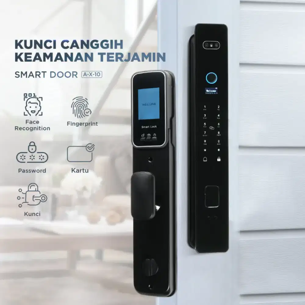 Digital Smart Door Lock Face Recognition / Kunci Pintu Smartlock