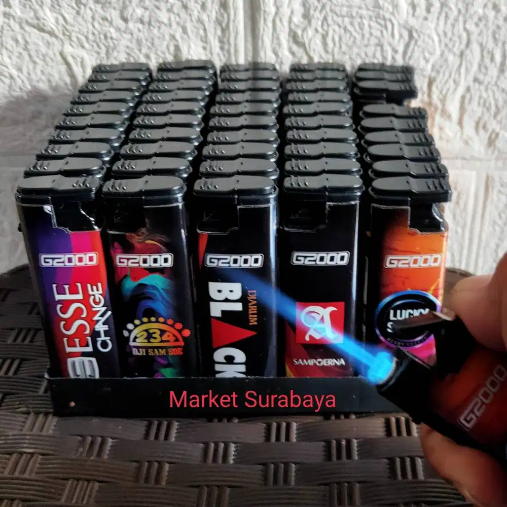 korek api jet dpt 5 pcs bisa di isi ulang