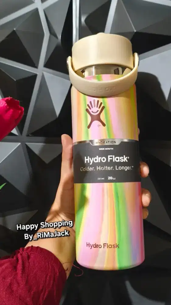 Tumbler Hydro Flask Pelangi 20z Original