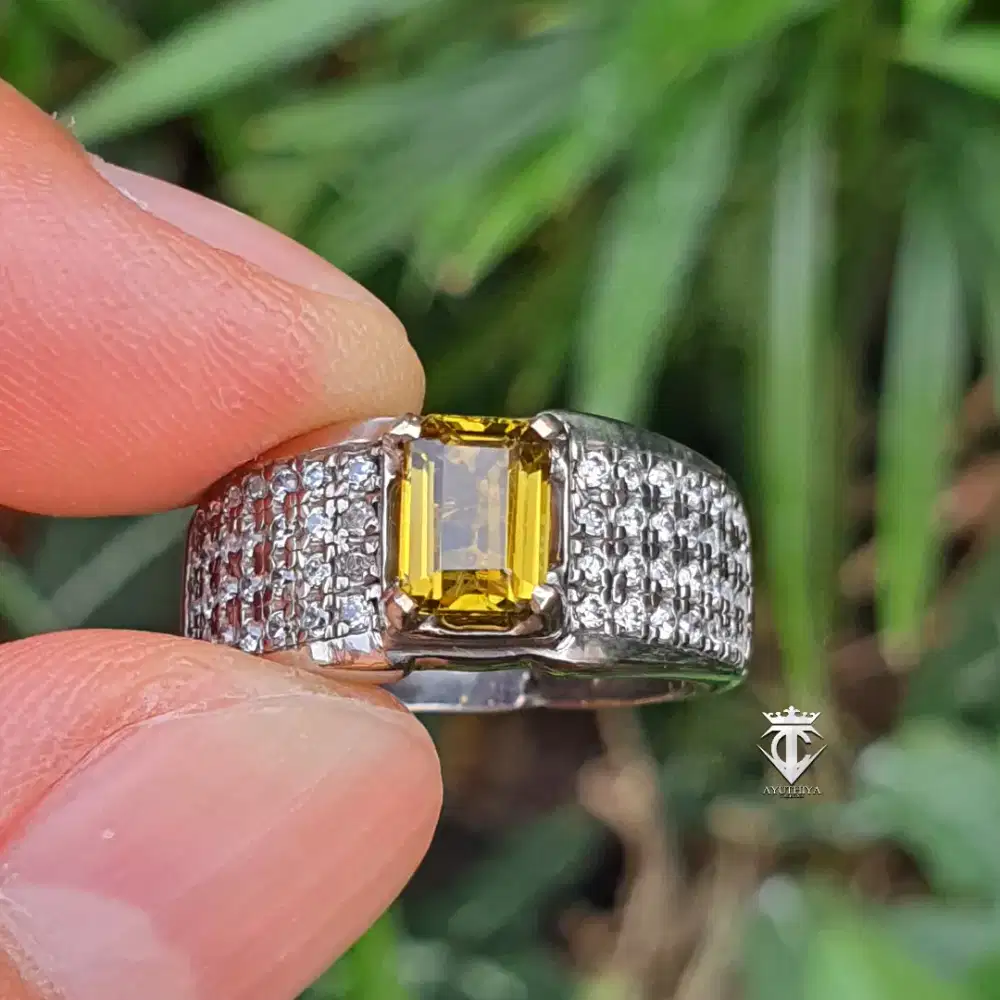 Batu Natural Olive Green Tourmaline Loupe Clean 1.08 Ct NTE Certified