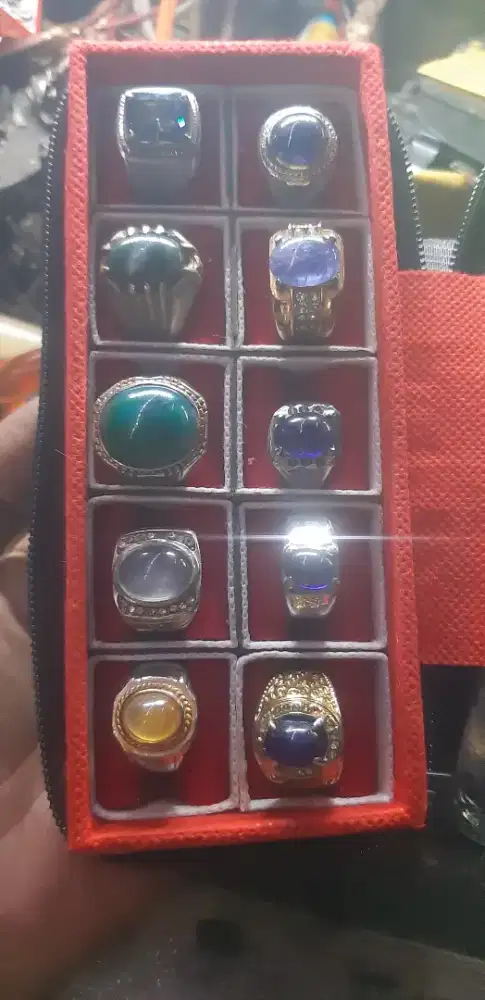 Jual santai borongan cincin permata