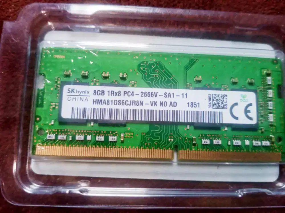 SODIMM FOR LAPTOP/MINI PC DDR4 8GB PC2666V JAKSEL