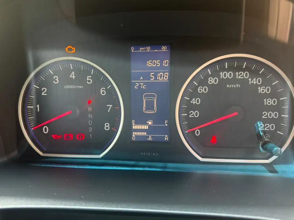 Honda crv 2012 at 2.4 pajak baru