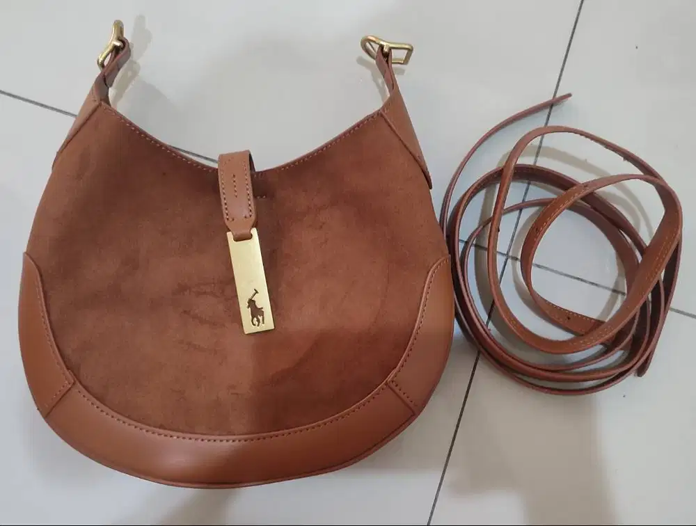 Tas Polo Ralph Lauren KW - Kulit Sapi asli- Kondisi Baru
