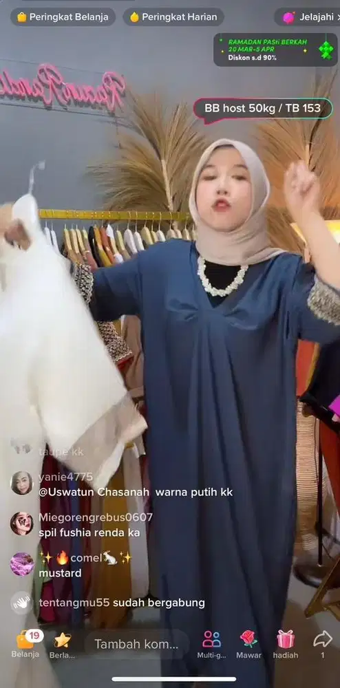 Dibutuhkan Segera Host Streaming Tiktok dan Shopee segera !!!