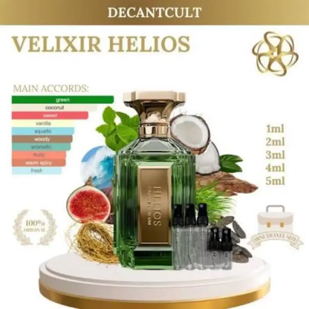 Velixir HELIOS 100ml PL juice sesuai gambar