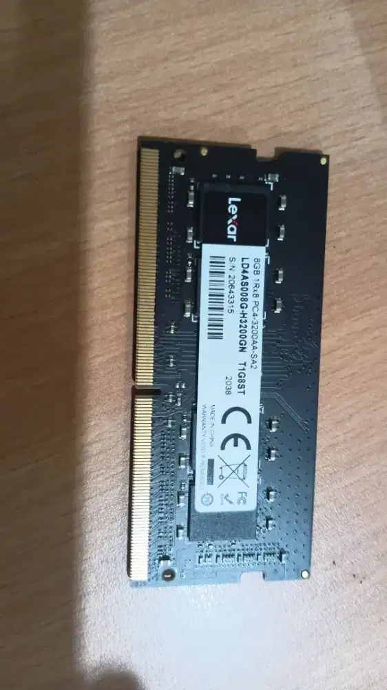 Lexar ddr4 8gb cabutan