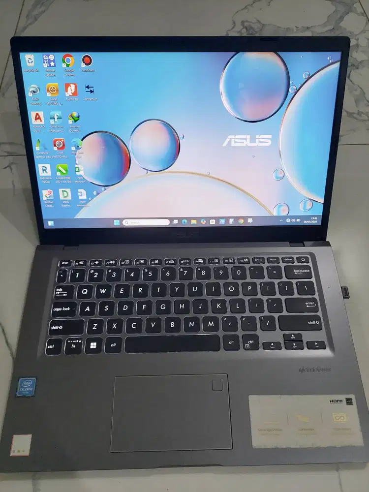 ASUS VivoBook X415MA | RAM 8GB SSD NVMe | Mulus Like New