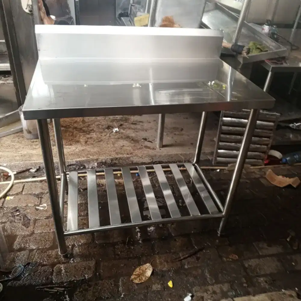 meja Stainless 95 x 60 x 85