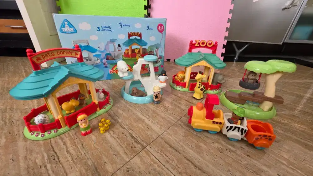 Mainan anak Zoo dari ELC - Happyland series