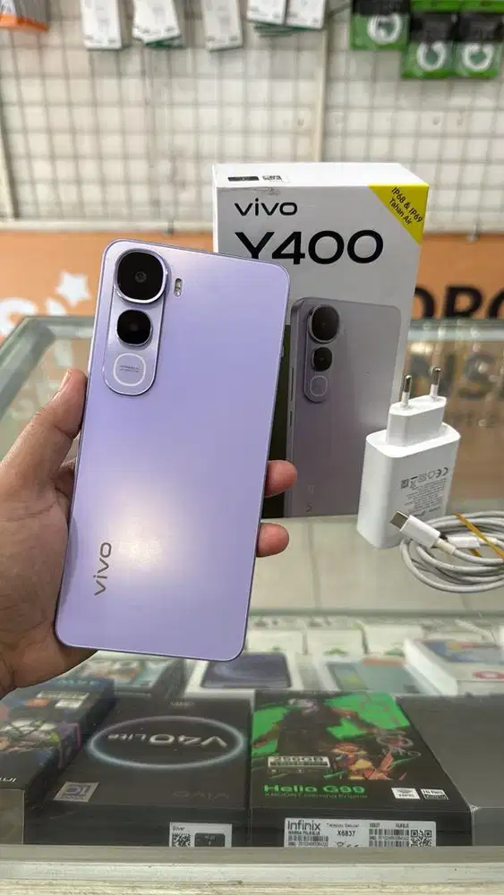 VIVO Y400 RAM 8+8/256 FULLSET SUPER MULUS NO LECET BERGARANSI BISA TT