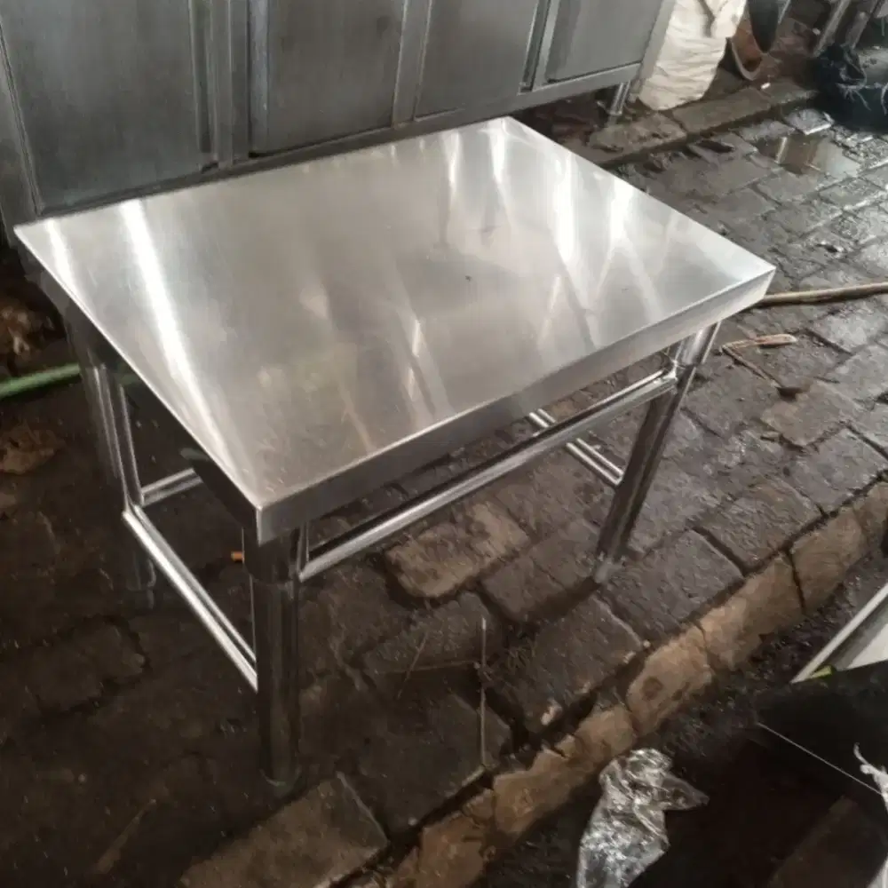 meja Stainless 1s uk 60 x 40 x 51