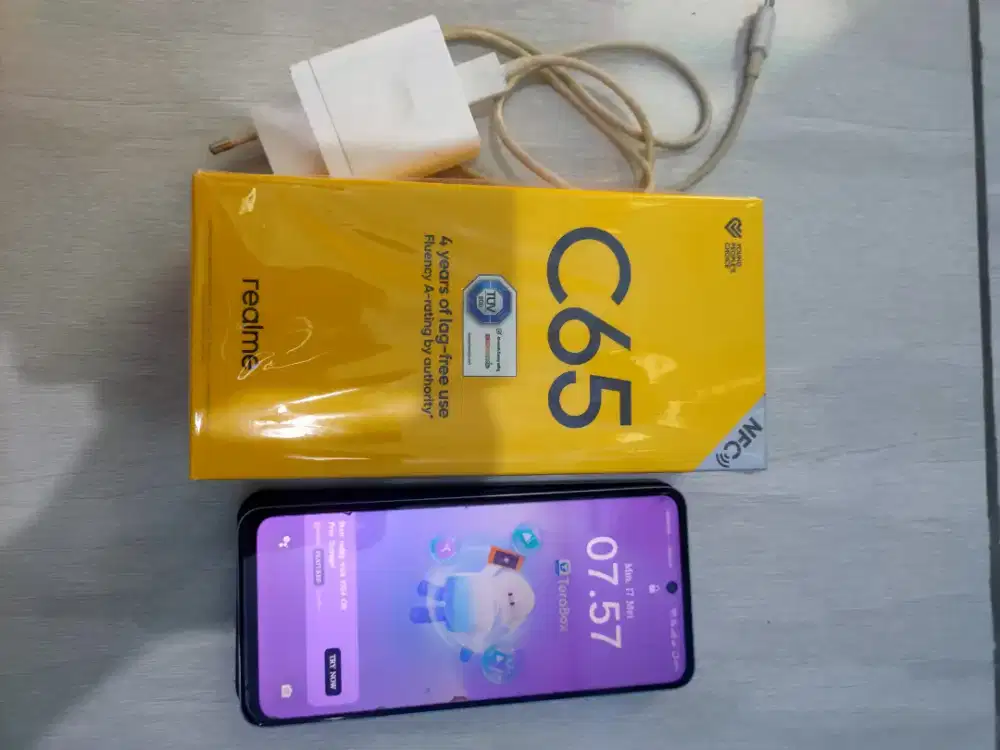 REALME C65 RAM 8+6GB INTERNAL 128GB MULUS PEMAKAIAN PRIBADI NO LECET !