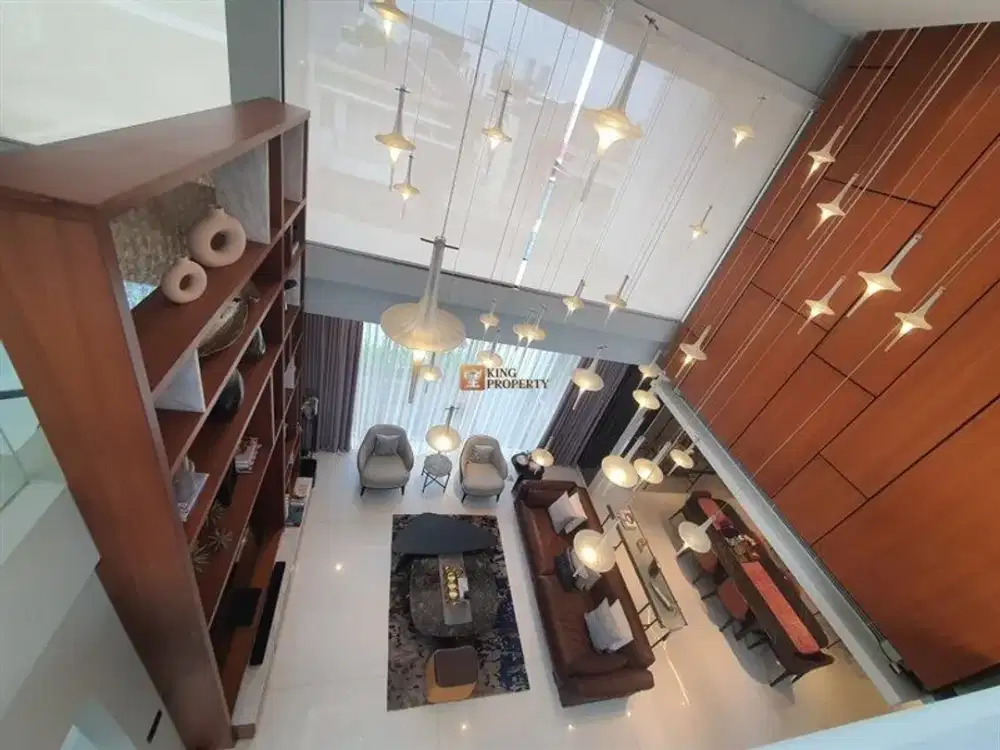 Lux Mewah Jual Rumah 3,5 Lt. Furnish di Perumahan Puri Mansion Terdapat Rooftop dan Private Pool Dekat ke Mall Puri Indah, Bandara Soekarno-Hatta, Tol