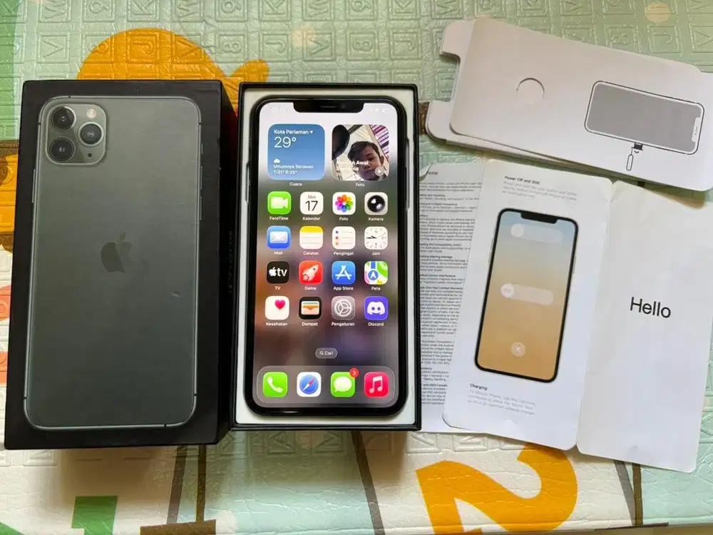 iPhone 11 Promax 64Gb inter Beacukai All Operator