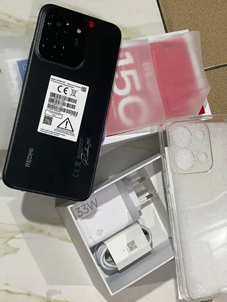 redmi 15C ram 8/256gb fullset